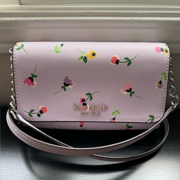 Kate Spade Floral Crossbody Purse - Picture 4 of 4